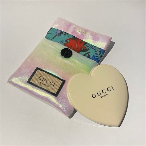 gucci heart mirror